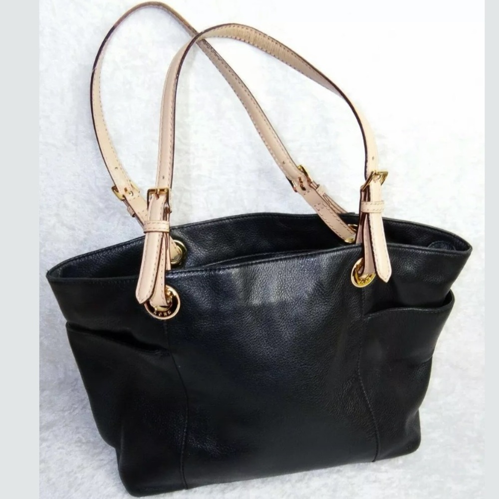 Michael Kors Jet Set Travel EW Pebble Leather Tote